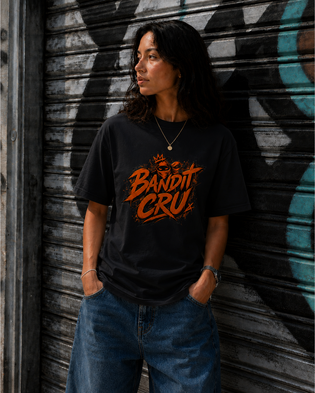 Bandit Cru Retro Flame Graphic Tee